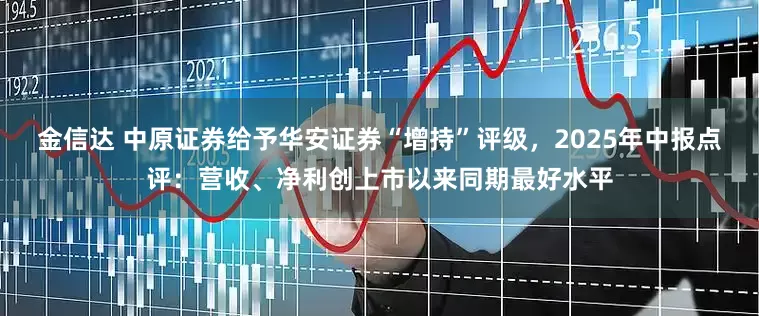 金信达 中原证券给予华安证券“增持”评级，2025年中报点评：营收、净利创上市以来同期最好水平